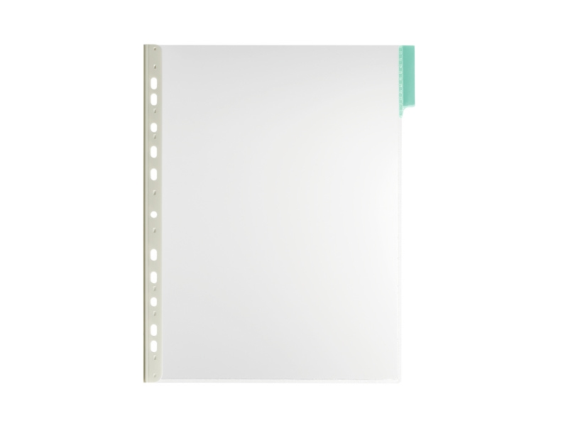 Durable 5607-05, Display Panel, Grøn, Transparent, Pvc, 210 X 297 Mm (A4), Grøn, 6 Cm