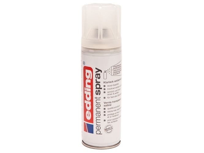 Edding Permanent Spray, 200 Ml, Farblos, Matte, Sprühdose