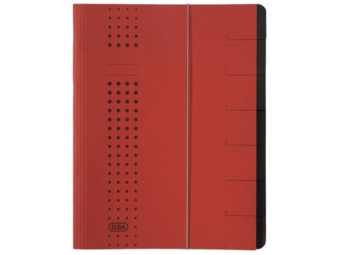 Elba 400002024, Rød, Karton, A4, 450 g/m², 250 mm, 12 mm