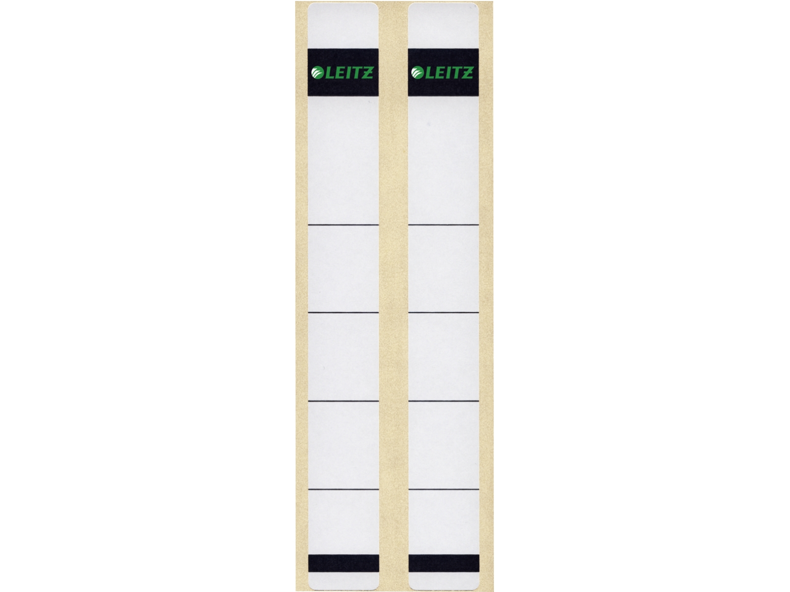 Leitz Rückenschilder Für Standard- Und Hartpappe-Ordner, Grau, Rechteck, Ringordner, Papier, 2 Stück(E), 23 Mm