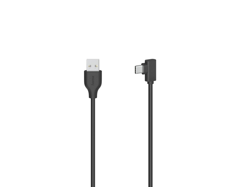Hama 00200646, 0,75 M, Usb A, Usb C, Usb 2.0, 0,48 Gbit/S, Schwarz