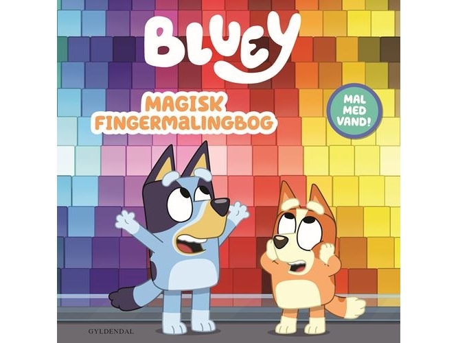 Bluey - Magisk Fingermalingbog. Mal Med Vand | Ludo Studio Pty Ltd