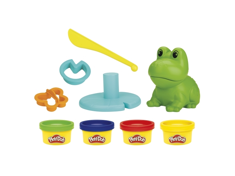 Play-Doh Frog ''N Colors Starter Set, Bastelset Für Kinder, 3 Jahr(E), Nicht Toxisch, Ton, Mehrfarbig