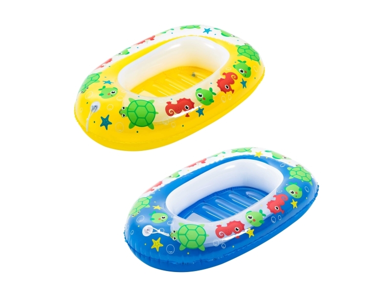 Bestway 34037, Pool, Aufblasbares Boot, Grün, Pink, Vinyl, 1 Person(En), Sichtverpackung