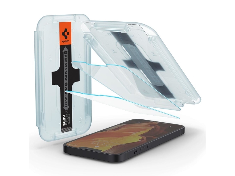 Spigen Agl03396, Apple, Iphone 13 Mini, Transparent, 2 Stück(E)