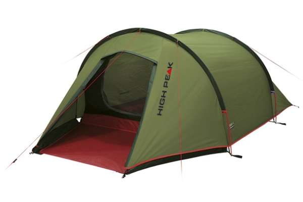 High Peak Kite 2, Camping, Festrahmen, Tunnelzelt, 2 Person(En), Bodenwischlappen