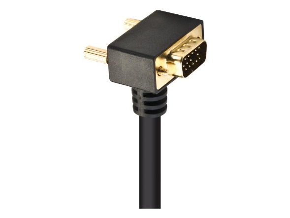 Kindermann 7483000102, 2 M, Vga (D-Sub), Hdmi, Hanstik, Hanstik, Vinklet
