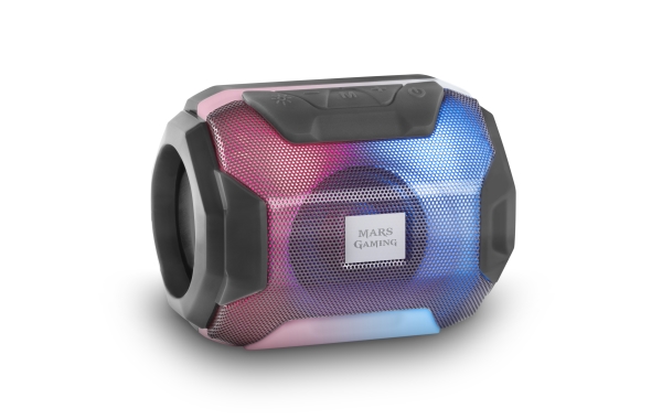 Mars Gaming Msbax, 10 W, 16 - 20000 Hz, Kabel & Trådløs, 10 M, Micro-Usb, Bærbar Stereohøjttaler