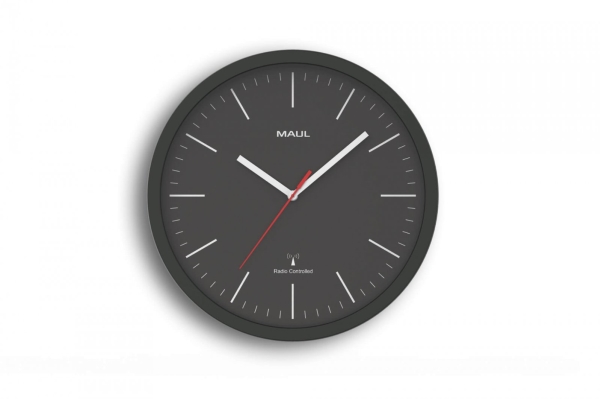 Maul 9053490, Væg, Digitalt Ur, Rund, Sort, Aa, 1,5 V