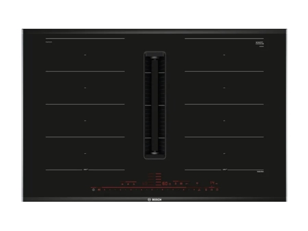 Bosch Serie 8 Pxx875d57e, Schwarz, Integriert, 80 Cm, Zonen-Induktionskochfeld, Keramik, 4 Zone(N)