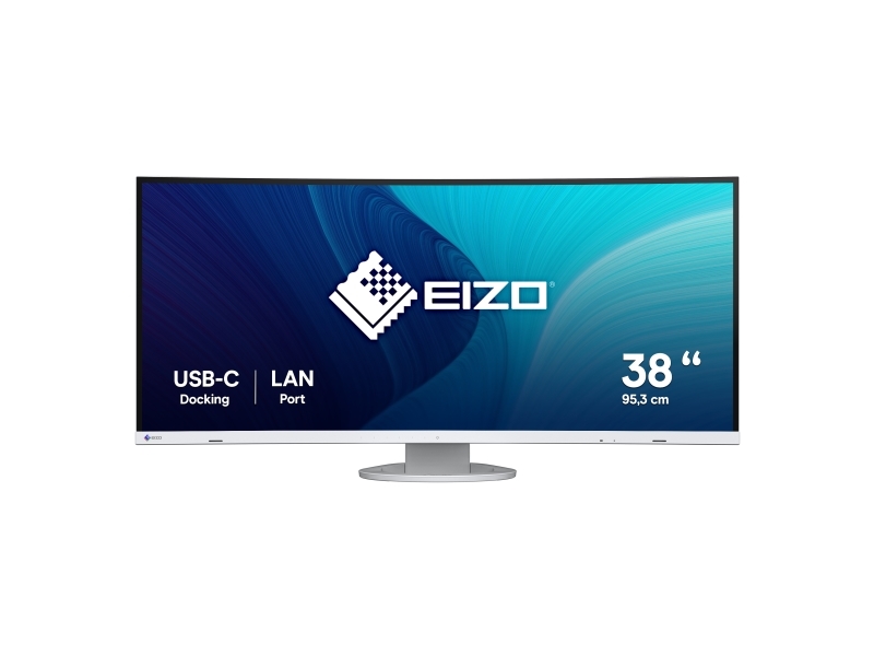 Eizo Flexscan Ev3895-Wt, 95,2 Cm (37.5"), 3840 X 1600 Pixel, Ultrawide Quad Hd+, Lcd, 5 Ms, Weiß