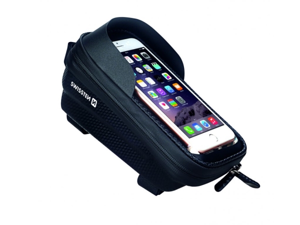 Swissten 65020100, Rahmen, Fahrradtasche, Schwarz, 110 Mm, 100 Mm, 200 Mm