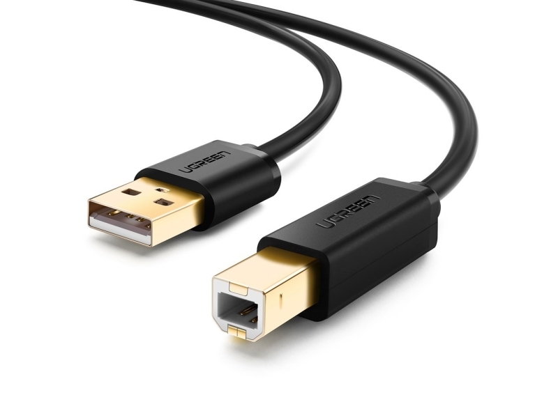 Ugreen Us135, 1,5 M, Usb A, Usb B, Usb 2.0, 0,48 Gbit/Sek., Sort