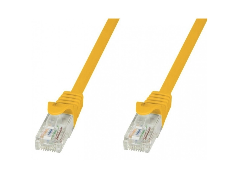 Techly Icoc Cca5u-050-Yet, 5 M, Cat5e, U/Utp (Utp), Rj-45, Rj-45, Gelb