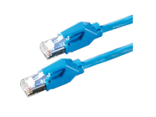Draka Comteq S/Ftp Patch Cable Cat6, Blue, 15M, 15 M, Blau