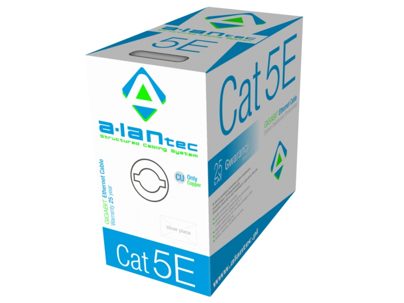 A-Lan Kiu5pvc305, 305 M, Cat5e, U/Utp (Utp)