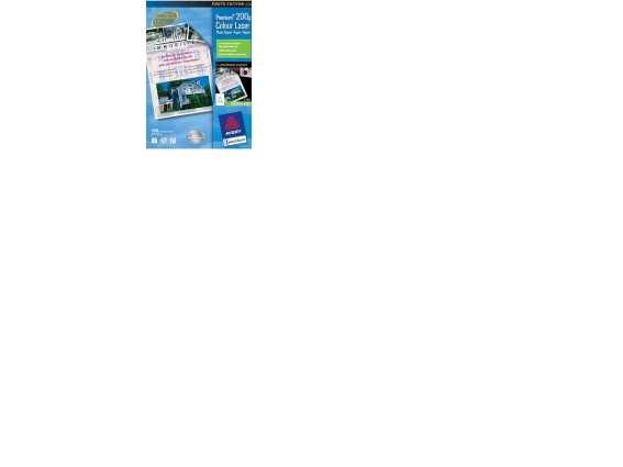 Avery Premium Colour Laser Photo Paper 200 G/M², 200 G/M², Hvid, 100 Ark, 210 X 297 Mm