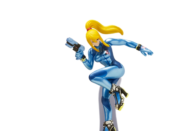 Nintendo amiibo Zero Suit Samus - Super Smash Bros. Collection - yderligere videospilsfigur for spilkonsol