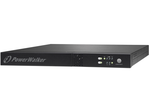 Powerwalker Vfi 1000R/1U, Dobbeltkonvertering (Online), 1 Kva, 800 W, Sine, 110 V, 300 V