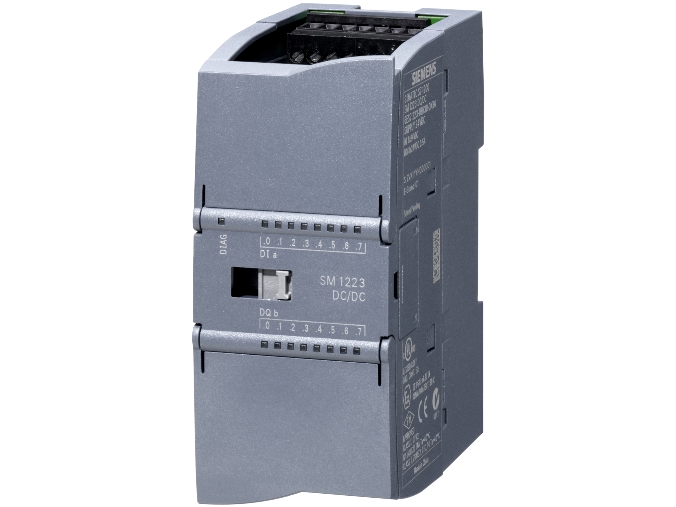 Siemens S7-1200 digital i/o, 8di/8do, 6es7223-1bh32-0xb0