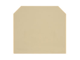 Weidmüller AP MAK2.5, Endeplade, 20 stk, Beige, -50 - 100 °C, V2, 1,5 mm