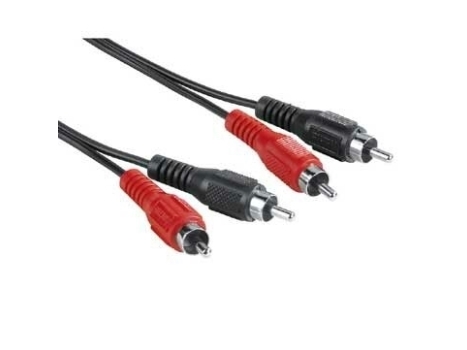 Hama - Audiokabel - Rca Han Til Rca Han - 2.5 M - Sort