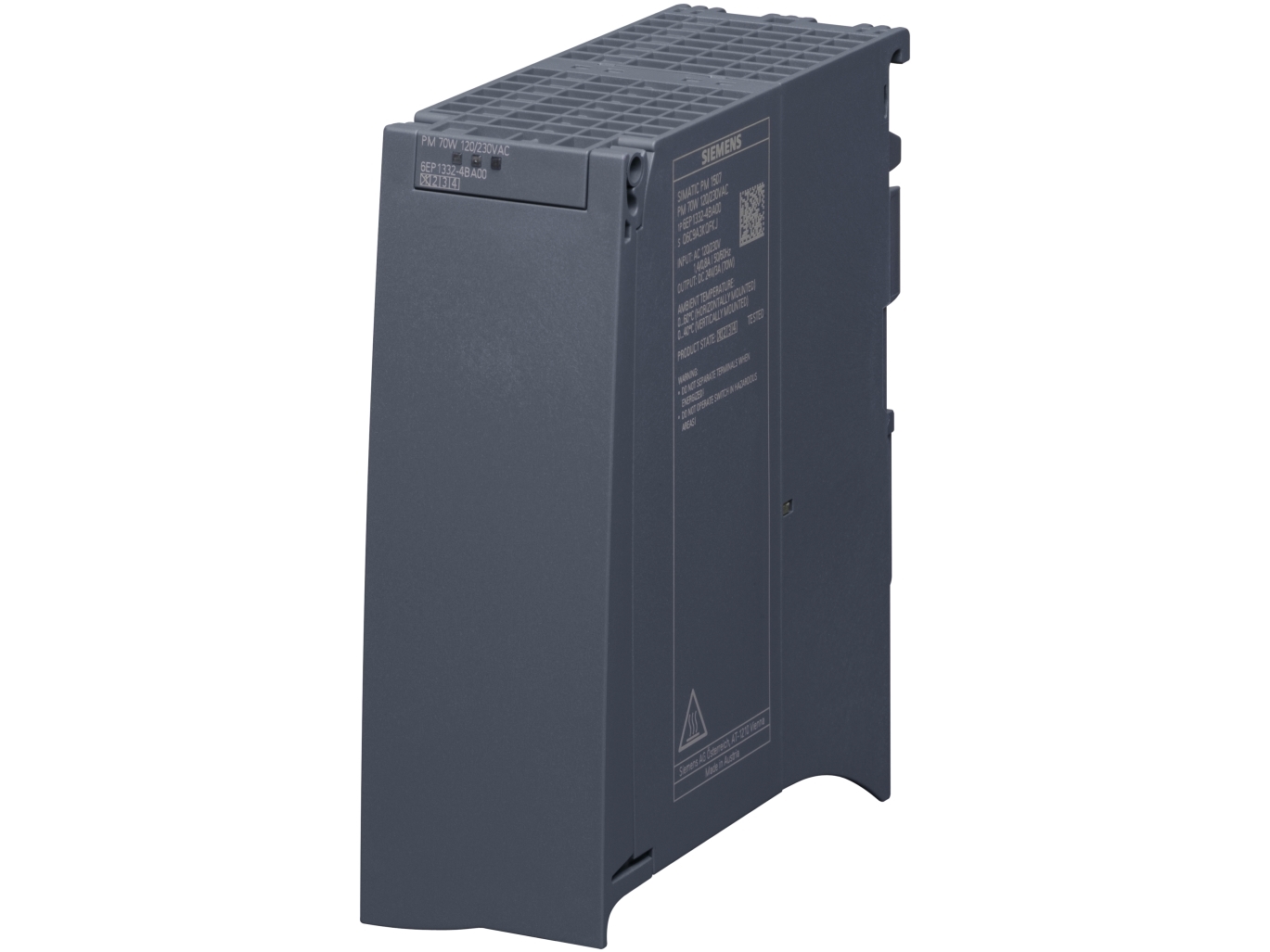 Siemens 6EP1332-4BA00, Indendørs, IP20, Flerfarvet, CE, RoHS, REACH, 50 mm, 147 mm
