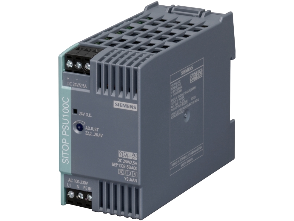 Siemens 6EP1332-5BA00, Sisätila, Monivärinen, CE, RoHS, REACH, 45 mm, 80 mm, 220 g