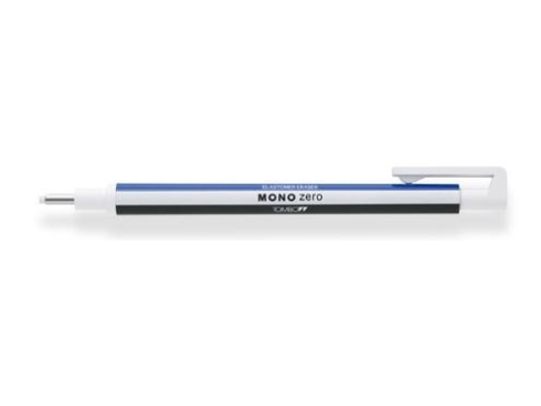 Viskelæderpen Tombow Mono Zero Hvid 2,3mm