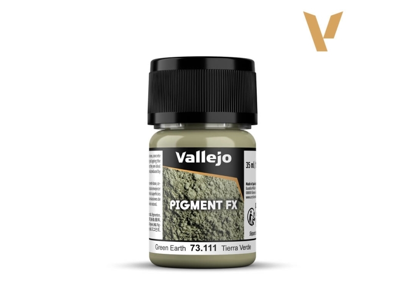 Vallejo 73.111, Grøn, 35 Ml, 1 Stk, Green Earth