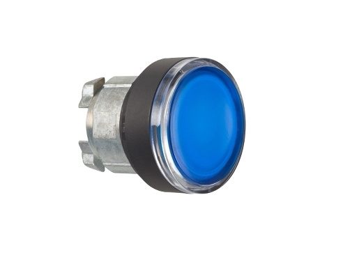 Schneider Electric ZB4, Knap, Integral LED, IP66, IK06, Klasse I, 26 g