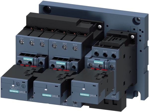 Siemens 3RA2436-8XF32-1AL2 Stern-Dreieck-Kombination 3 Schließer 690 V/AC 1 St., 142 mm, 5 mm, 248 mm, 242 mm, 3,32 kg, 1 stk