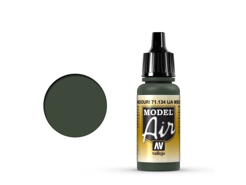 Vallejo - Model Air - Ija Midouri Green Mat - 17 Ml - 71134