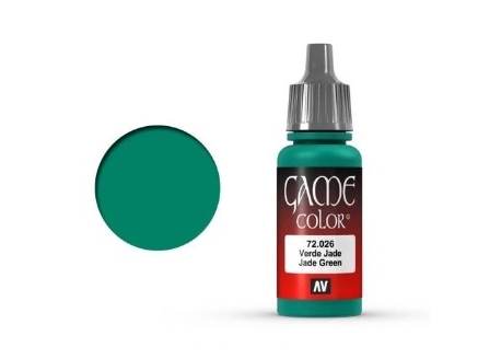 Vallejo Jade Green, Grøn, Akrylmaling, Væske, 17 Ml, 1 Stk