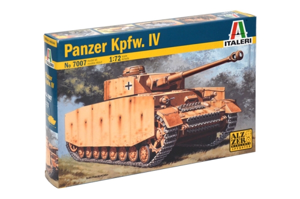 Italeri Panzer Kpfw. Iv, Reconnaissance Vehicle Model, Monteringssæt, 1:72, Panzer Kpfw. Iv, Ethvert Køn, Plast
