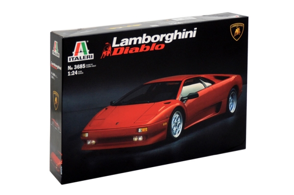Bil modell kit Italeri Lamborghini Diablo 3685 1:24