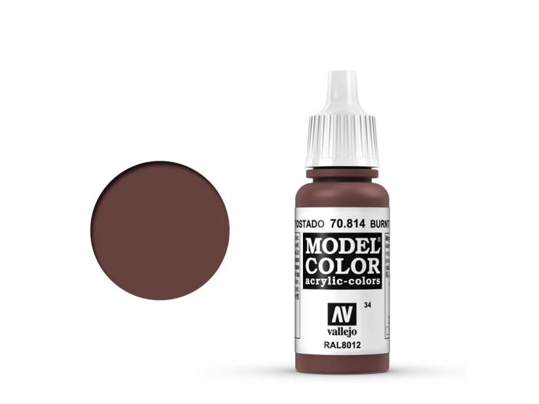 Vallejo 70.814, Rød, Akrylmaling, Væske, 17 ml, 1 stk |