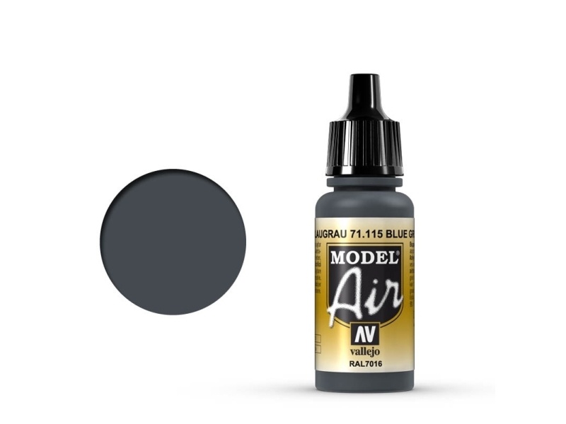 Vallejo Model Air 771115 - Blaugrau, 17 Ml - Bild 6