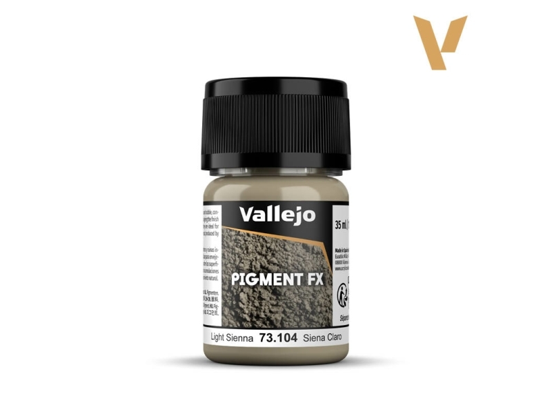 Vallejo 73.104, Grå, 35 ml, 1 stk, Light Sienna