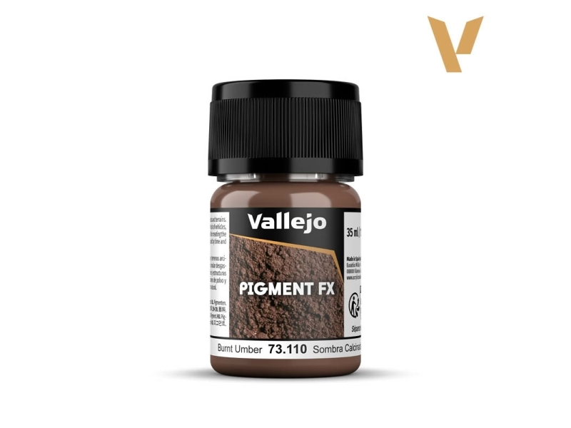 Vallejo 73.110, Brun, 35 Ml, 1 Stk, Burnt Umber