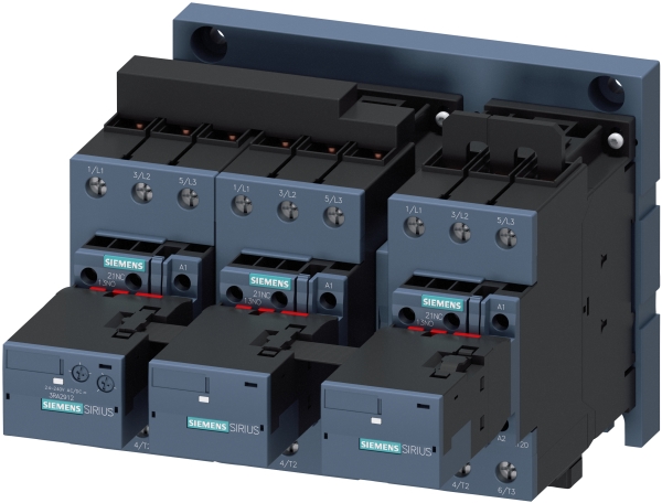 Siemens 3RA2437-8XF32-1AL2 Stern-Dreieck-Kombination 3 Schließer 690 V/AC 1 St., 142 mm, 249 mm, 326 mm, 237 mm, 4,03 kg, 1 stk