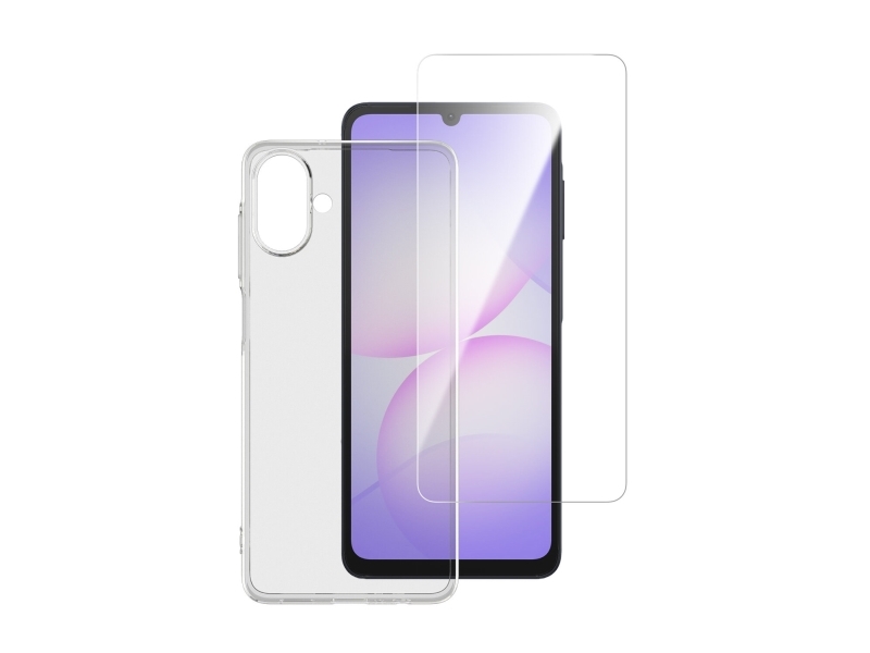 4Smarts Smartphone Protection Set, Samsung, Samsung Galaxy A08 5G Samsung Galaxy A08 4G Samsung Galaxy A07 5G, Kratzresistent, Schockresistent, Trans