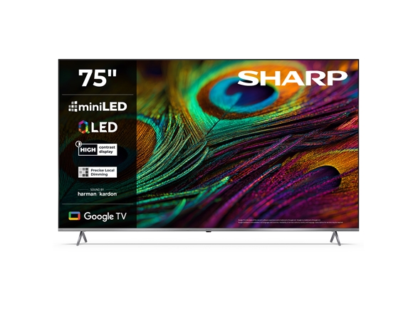 Sharp 4K Qled Tv | 75Jp7265e | 75" Smart Tv | Google Tv | Uhd