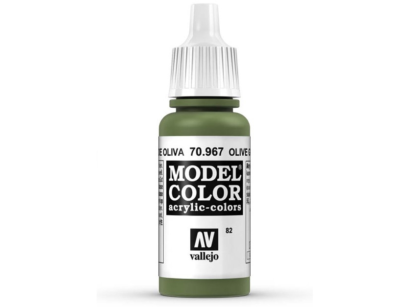 Vallejo 70.967, 17 Ml, Oliven, Mat, Flaske