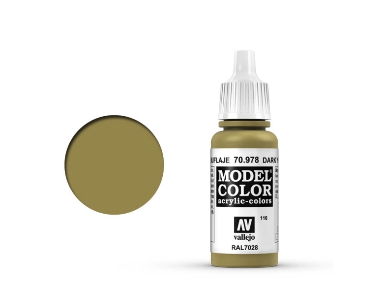 Vallejo 70.978, Grøn, Akrylmaling, Væske, 17 ml, 1 stk |