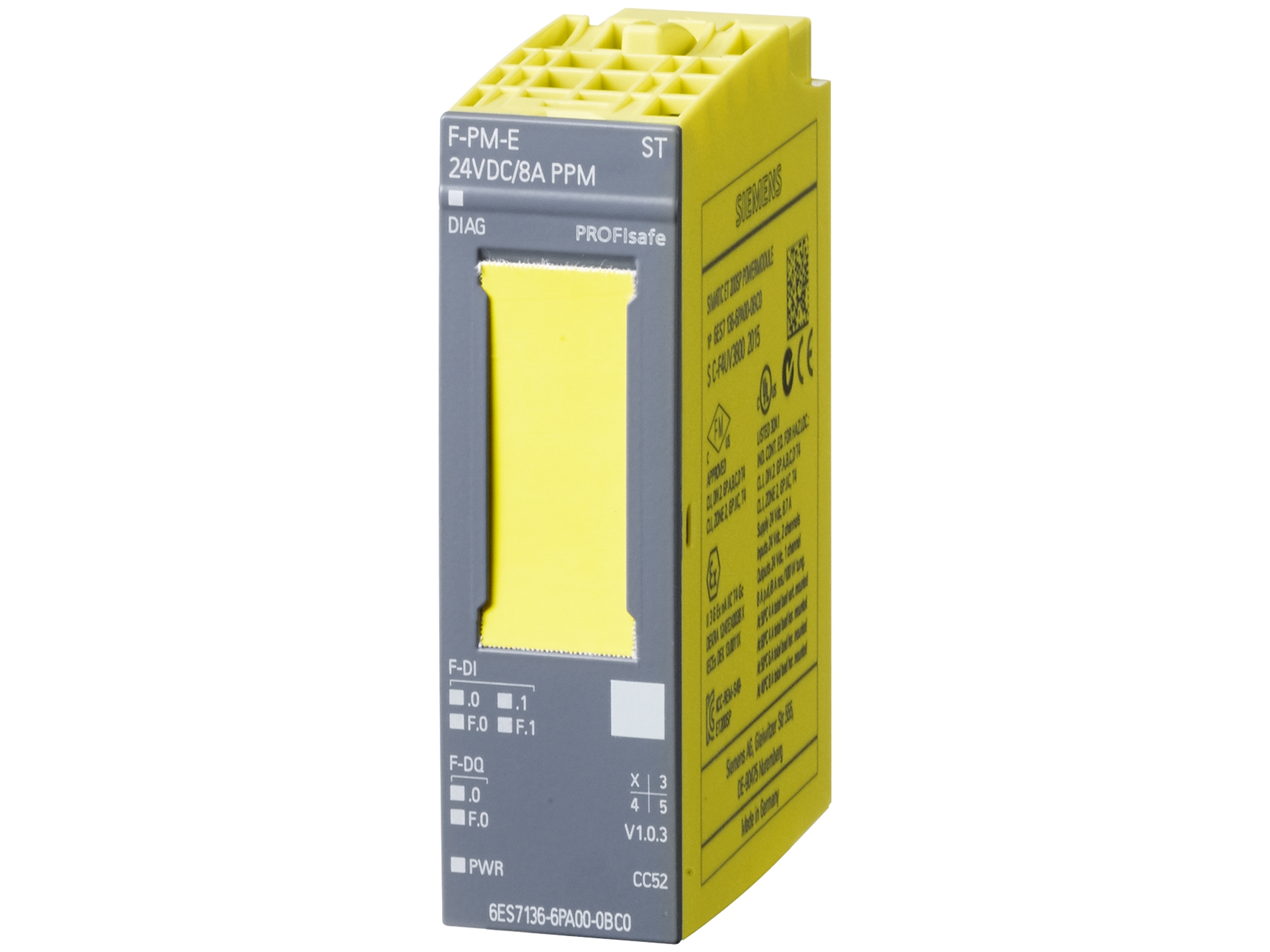 POWER MODUL F-PM-E PPM Profisafe til ET 200SP 24V DC fail-safe