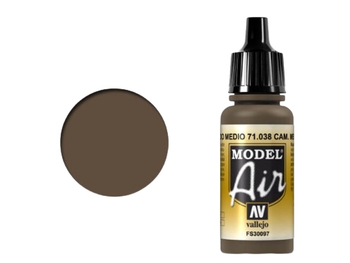 Model Air 17Ml Camouflage Mittelbraun
