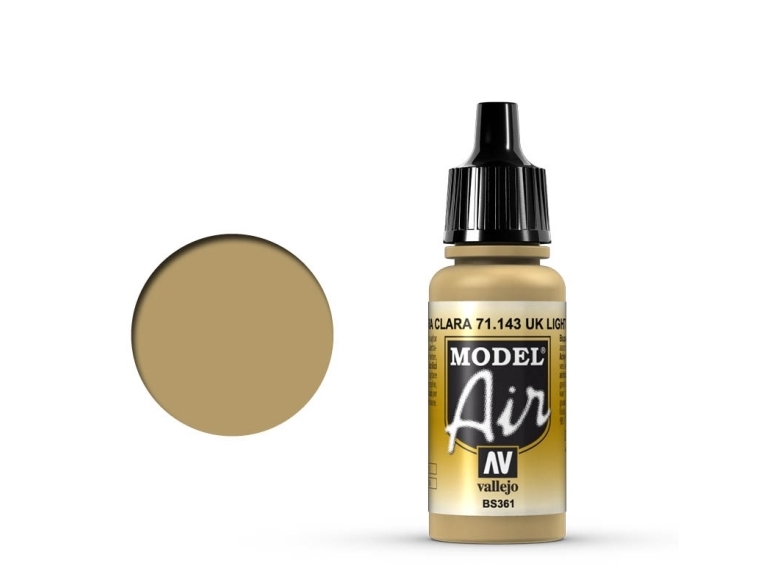 Vallejo 71.143, Brun, Akrylmaling, Væske, 17 ml, 1 stk |