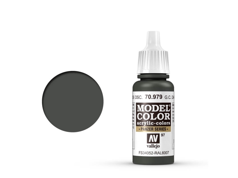Vallejo 70.979, 17 Ml, Grøn, Mat, Flaske