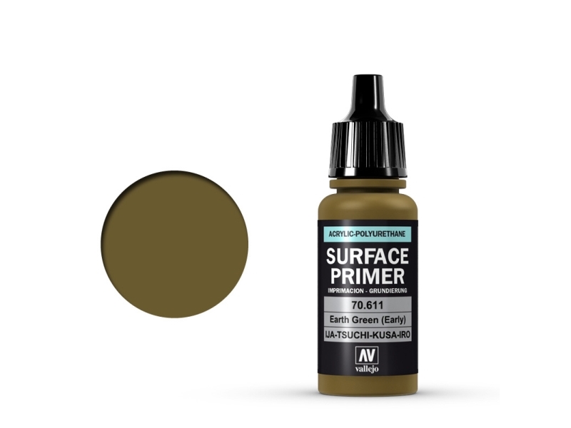 Vallejo 70.611, Grün, Acryl-Grundierung, 17 Ml, 1 Stück(E)